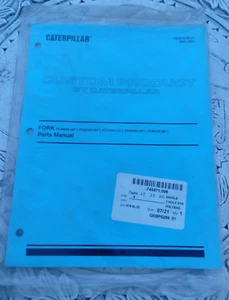 Piezas de horquilla de producto personalizadas Caterpillar manual GEBP5299-01 - Imagen 1 de 4