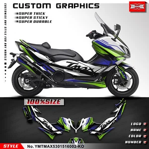 Motorcycle Decals Wrap Custom Sticker for Yamaha TMAX 530 2015-2016 Decoration - Picture 1 of 8