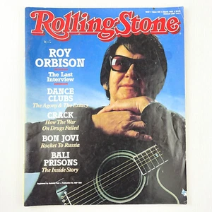 Rolling Stone Magazine March 1989 #429 Roy Orbison Chris Wilson Bon Jovi - Picture 1 of 11