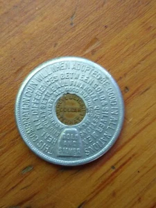 1897 Bickford so-called Dollar, Republican combination Coin world currency nice! - Picture 1 of 5