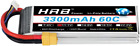 HRB 3S LiPo Battery 3300mAh 11.1V A+ Grade RC Lipo 60C XT60 Plug for RC Car UAV