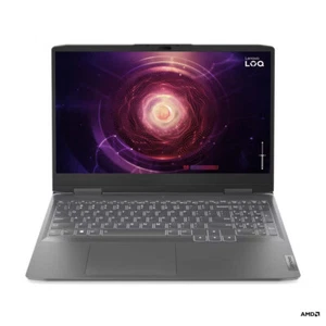 LENOVO LOQ RYZEN 5 7640HS/15.6" FHD/144HZ/8GB/512SSD/RTX4050/DOS/ENG(STORM GREY) - Picture 1 of 5