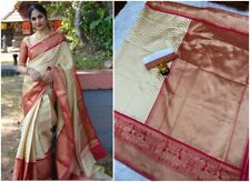 Saree Designer Indian Ethnic Party Wear Saree Wedding Collection Sari Blouse New