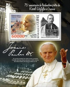 Guinea - 2021 Karol Wojtyla Anniversary - Stamp Souvenir Sheet - GU210363b - Picture 1 of 1