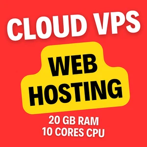 Best Cloud VPS Web Hosting with 10 Cores, 20GB RAM, SSD Storage - Picture 1 of 5