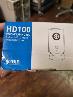 NEW HD100 2GIG-CAM-HD100 Indoor HD Camera With Night Vision - Image 1 of 2