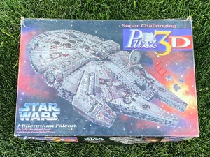 STAR WARS MILLENIUM FALCON 3D PUZZLE PUZZ3D 1995 NEW SEALED 857 PIECES - Picture 1 of 4