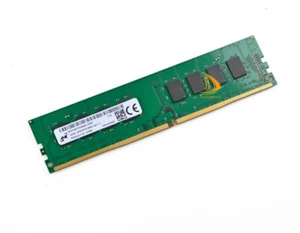 Micron 2x 16GB 2RX8 PC4-2666V DDR4 21300MHz 288Pin UDIMM Desktop Memory RAM - Picture 1 of 6