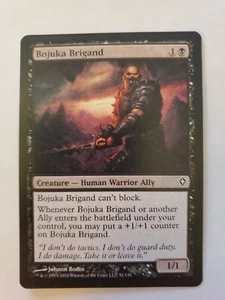 MTG Magic The Gathering Card Bojuka Brigand Creature Human Warrior Ally Black - Picture 1 of 2