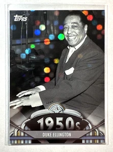 Tarjeta # 54 Topps American Pie Spotlight Foil Music Duke Ellington 47/76 2011 - Imagen 1 de 3