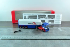 Herpa Mercedes Benz TITAN RIWATRANS Glass Transport Tractor Trailer Truck 1:87 - Picture 1 of 3