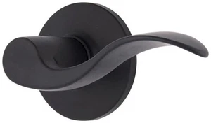 Brinks E2428 Raleigh Passage Door Lever Set - Black - Picture 1 of 11