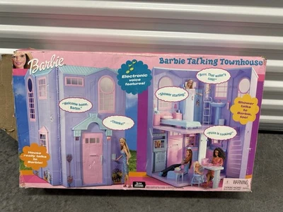 Barbie Talking Townhouse Mattel 2002 en caja Foto 1 de 4