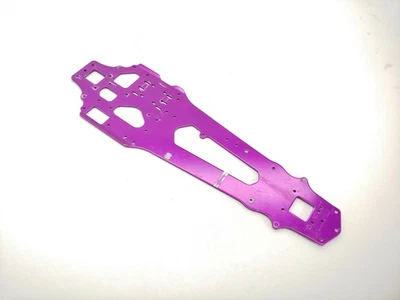 *RARE* Original HPI Racing Super Nitro Purple Aluminum Chassis 2.5mm 17s A965 Us - Image 1 of 4