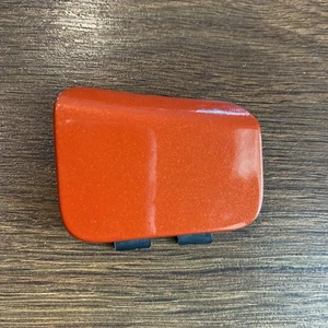 Fiat - Rear Tow Hook Cover Trim FC00AAC25107 Red/Orange - Bild 1 von 7