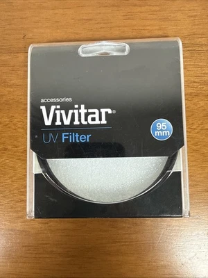 Vivitar UV-95 95mm Filter -  VIVUV95-NOC - Brand New Free Shipping - Image 1 of 2