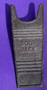 Cast Iron Boot Jack No 23 Wellington Shoe Outdoor Rustic - Picture 1 of 6