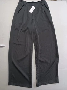 Pleated Wide-Leg Pant -Edit By Nine High Waist Size M Women's Pants New With Tag - Picture 1 of 9