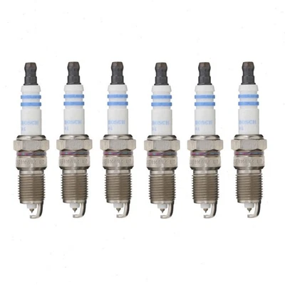 6 pc Bosch Double Iridium Spark Plugs for 1992-1993 Pontiac Grand Am 3.3L V6 bb - Image 1 of 4