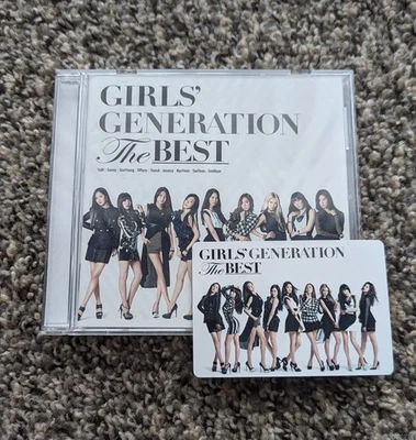 SNSD Girls' Generation THE BEST Japanese album CD + photocard Japan official Foto 1 de 4