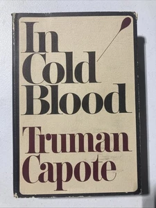 In Cold Blood by Truman Capote 1965 HCDJ Book Club Edition VERY GOOD - Bild 1 von 13