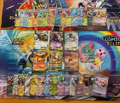Pokemon Card Lot Full Art Alt Art Fire Lugia Gengar Kangaskhan 36 Cards - Image 1 of 4