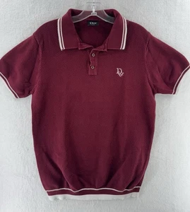 Christian Dior Vtg Shirt Burgundy Size XL - Picture 1 of 10