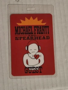 Michael Franti & Spearhead - Wavy Gravy Signed - Guest Pass - Picture 1 of 3