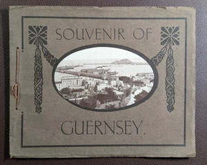 Libro de vista de recuerdo de las islas del canal de Guernsey y Sark serie "delicada" c1910 - Imagen 1 de 10