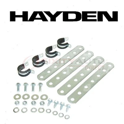 Hayden Engine Oil Cooler Mounting Kit for 1960-1966 Toyota Tiara - Belts wa Foto 1 de 4