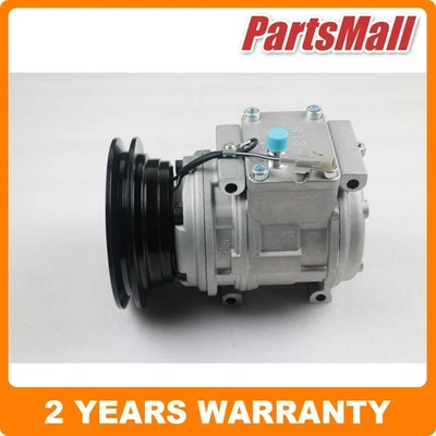 AC Compressor for Mitsubishi Pajero NH 2.6L Petrol 4G54 91-93 Hilux LN147R 3.0L - Image 1 of 4