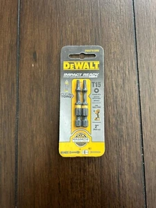 DeWalt DWA2TX15IR2 Impact Driver Bits T15 Power Bits 2" - Picture 1 of 2