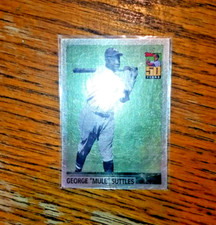 2001 Topps What Could Have Been George Suttles #WCB8