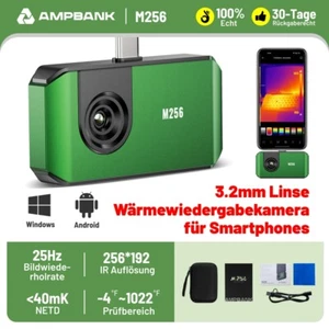 Ampbank M256 Wärmebildkamera für Android USB 40mk 256x192 TC001 IR Thermometer - Bild 1 von 8