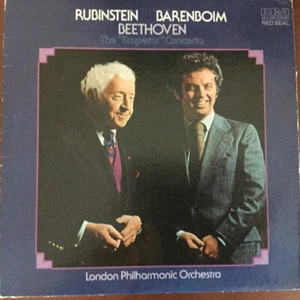 Rubinstein Barenboim Beethoven Concerto No 5 In E-Flat, Op. 73 "Emperor" Record - Imagen 1 de 2