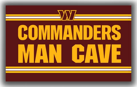 Washington Commanders Man Cave Memorable Flag 90x150cm3x5ft Best Football banner Cover
