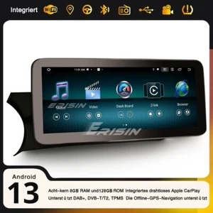 12,3" Navi 128GB 8-Kern Android 13 CarPlay Autoradio Mercedes C-Klasse W204 S204 - Bild 1 von 24