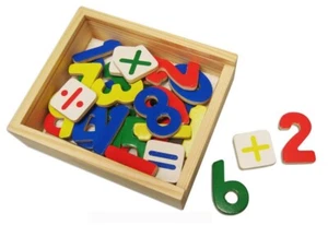 Wooden Magnetic Numbers by Viga Toys - Imagen 1 de 1