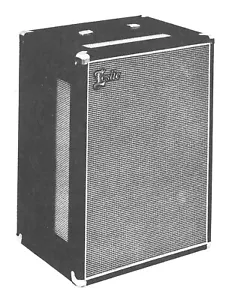 Service Manual for the Leslie Model 16 Cabinet - identical to Fender Vibratone - Bild 1 von 2