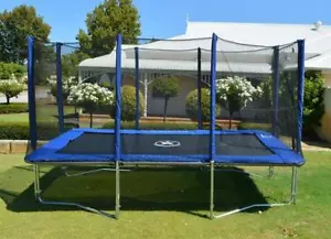 9X14FT Rectangle Trampoline with Enclosure - Picture 1 of 6