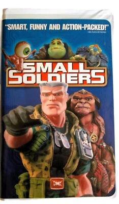 Small Soldiers (Vintage, VHS, 1998, Clamshell, LN, Anime) Kirsten Dunst/Jay Mohr - Image 1 of 4