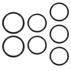 7 Rubber O-Rings for Sound Bowls, Tibetan Bowls, Silicone O-Rings