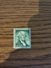 US Postage Briefmarke 1 Cent George Washington grün