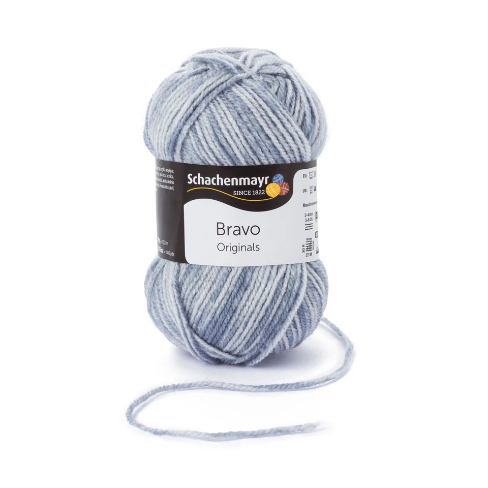 BRAVO von Schachenmayr - HIMMEL DENIM (08352) - 50 g / ca. 133 m Wolle