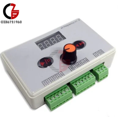 DC 7.5V-24V Reversible Stepper Motor Speed Regulator Pulse Signal Controller - Image 1 of 4