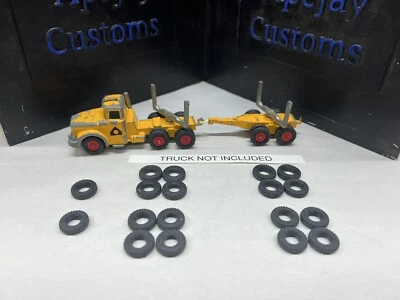 Matchbox King Size/ SuperKings K-10 Scammell 18 tires (TRUCK NOT INCLUDED) - Image 1 of 4