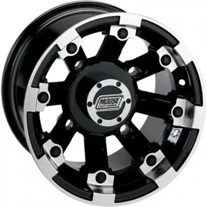 Moose Utility Division Wheel - 393B - 12X7 - 4/110 - 4+3 | 393127110GBML4 - Picture 1 of 3