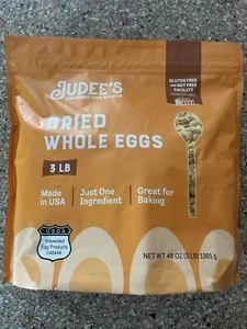 Judee's Gluten Free Dried Whole Egg Powder 3 lbs - Baking Supplies - Picture 1 of 4
