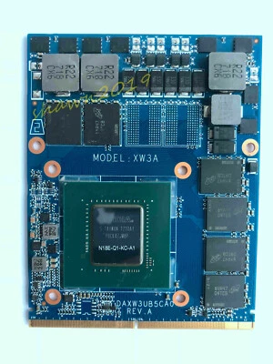 HP ZBOOK 17 G5 NVIDIA QUADRO P3200 6GB GDDR5 VIDEO CARD L15627-001 L30657-001 - Image 1 of 2