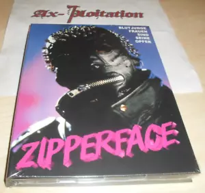 Zipperface / Mediabook Limited 23/100 A Blu Ray + DVD NEW Slasher - Picture 1 of 3